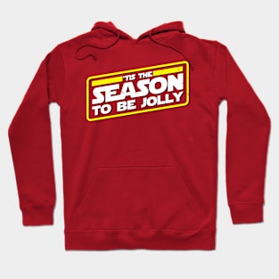 Christmas 'Tis The Season Slogan Hoodie